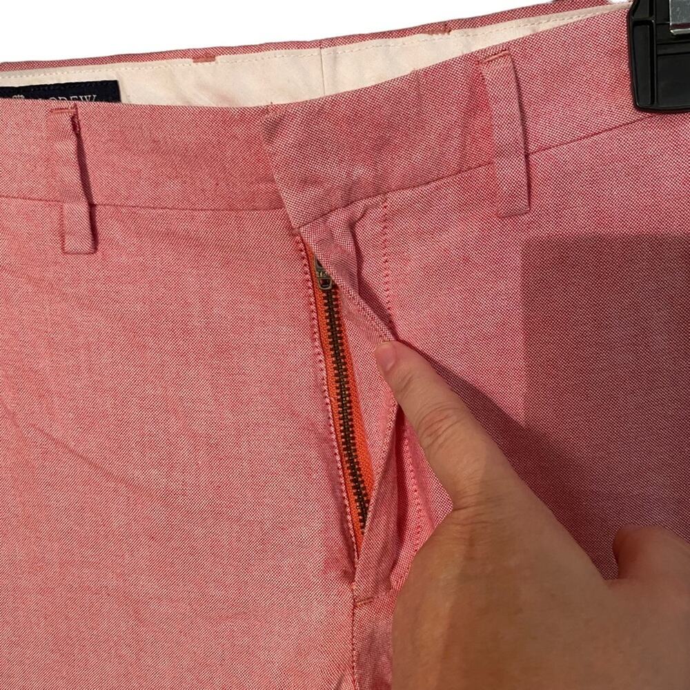 J.Crew Slim Bedford Pants Men’s 32x30 Salmon Pink Chino Preppy Golf old money - Picture 8 of 10